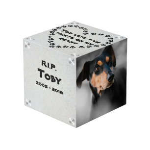 Cubo Monumento personalizado del perro