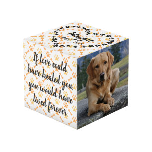 Cubo Monumento personalizado del perro