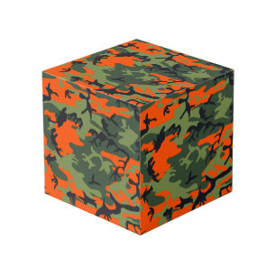 Cubo Naranja y Camuflaje Verde, Ejército