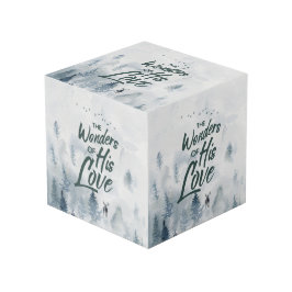 Cubo Navidades Maravillas religiosas de sus bendiciones