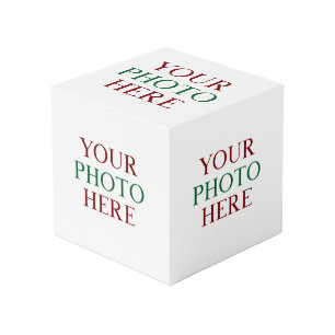 Cubo Navidades multifotográficos personalizados de DIY