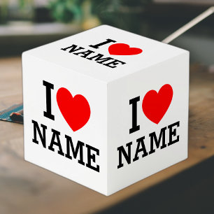 Cubo Nombre del corazón