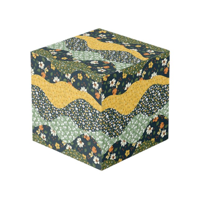 Cubo Olas de pradera (Angulo Anverso)