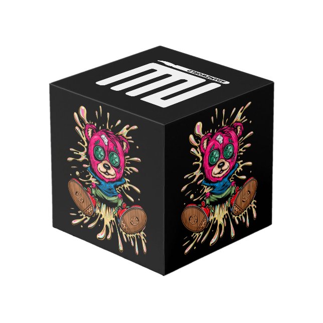 Cubo Oso En La Miel (Angulo reverso)