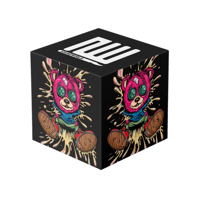 Cubo Oso En La Miel (Angulo Anverso)