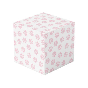 Cubo Papas de perro, garras de perro, garras rosadas de