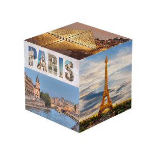 Cubo París Francia: Foto de viaje de vacaciones crea la