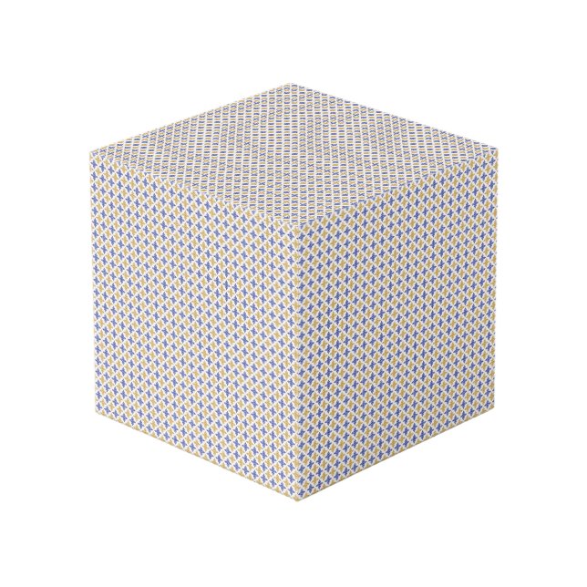 Cubo Patrón de flor (Angulo Anverso)