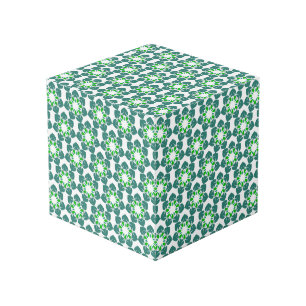 Cubo Patrón De Hojas, Patrón De Hojas, Hojas Verdes
