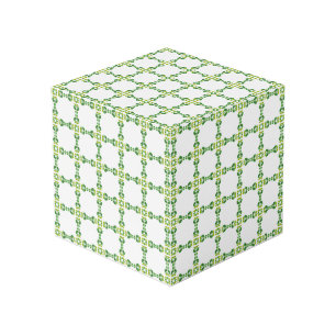 Cubo Patrón De Hojas, Patrón De Hojas, Hojas Verdes