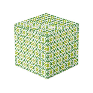 Cubo Patrón De Hojas, Patrón De Hojas, Hojas Verdes