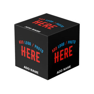 CUBO PERSONALIZABLE MODERNO ESTILO NEGRO VERIFICADO MAR