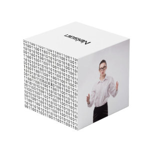 Cubo Personalizado de código binario de computadora HAC