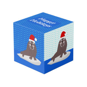 Cubo Personalizado de escaramuzas de Navidades y motos