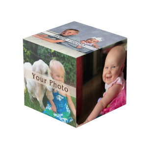 Cubo personalizado de la foto con sus 5 fotos