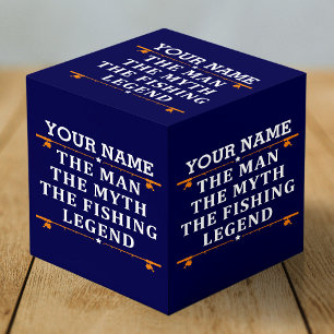 Cubo Personalizado El Hombre El Mito De La Leyenda Pesq