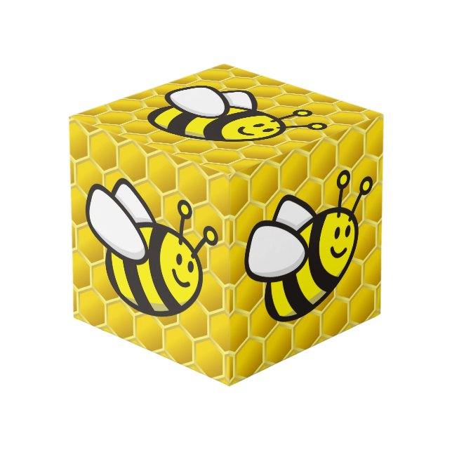 Cubo Personalizado Honeybee (Angulo Anverso)