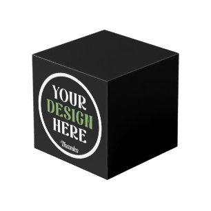 Cubo personalizado, único, elegante y minimalista beso