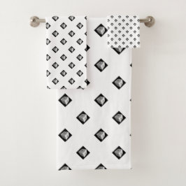 Cubo pirámide repetido blanco