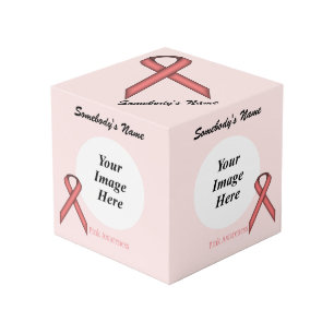 Cubo Plantilla de cinta rosa estándar por Kenneth Yonci