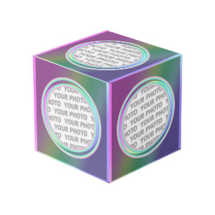 Cubo Redondear en contorno de cuadro cuadrado 03 + tu f