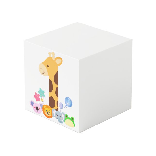 Cubo Reloj de pared (Angulo Anverso)