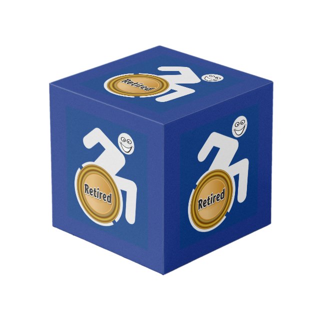 Cubo Retirado y con discapacidad (Angulo Anverso)