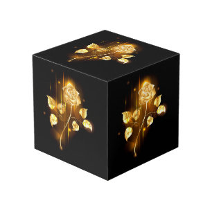 Cubo Rosa de oro (rosa de oro)