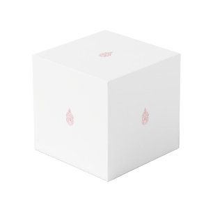 Cubo Rosa podrido, caoba exuberante, diseño decorativo