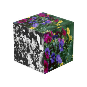 Cubo rosas para la vida