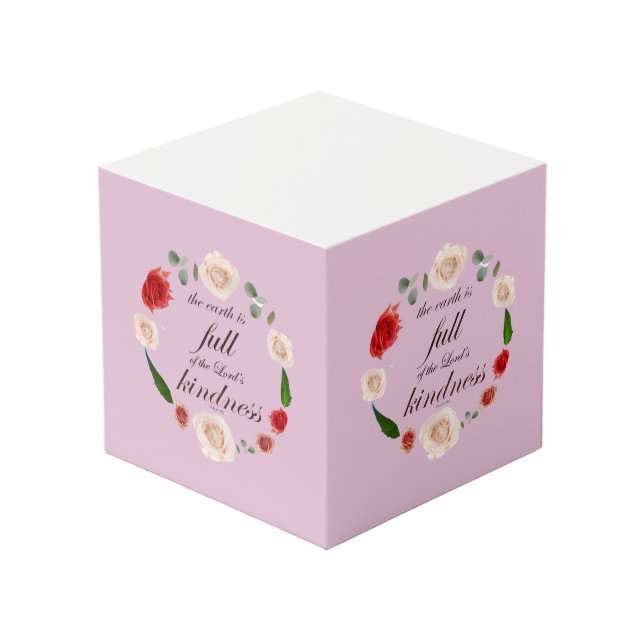 Cubo salmo 33 amabilidad total (Angulo Anverso)