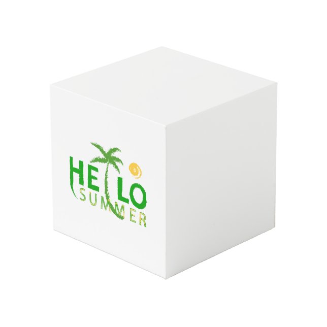 Cubo Saludo (Angulo Anverso)