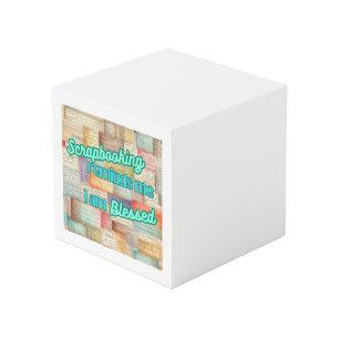 Cubo Scrapbooking me recuerda que soy bendecida