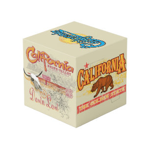 Cubo Souvenir de California