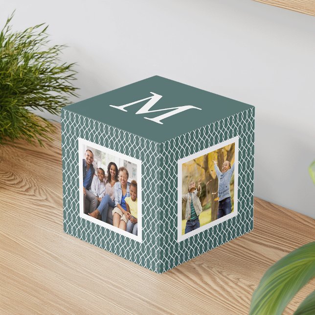 Cubo Spruce Trellis | Familia Monograma de vacaciones (Subido por el creador)