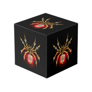 Cubo Steampunk spider on black