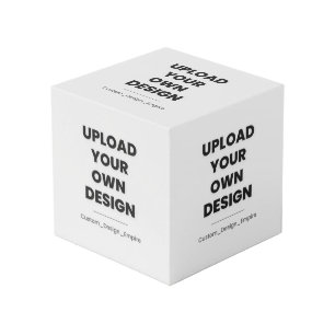 Cubo Sube tu propio diseño aquí Plantilla personaliza