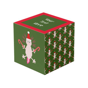 Cubo Subida de fotos del Personalizado Axolotl Navidade