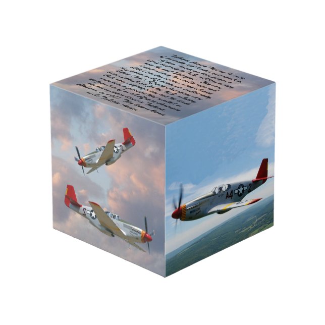Cubo Tuskegee Airmen COIN   (Angulo Anverso)