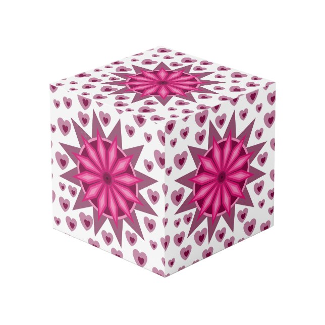 CUBO VALENTINA DE AMOR, REGALO DE FIESTA DE CUMPLEAÑOS  (Angulo Anverso)