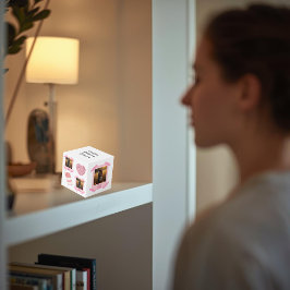 Cubo Valentine’s Day Personalized Photo Cube