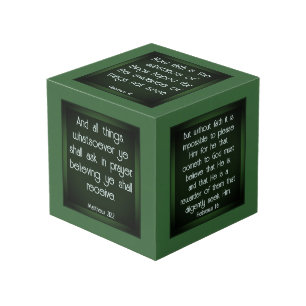 Cubo Versos de la Biblia sobre la fe
