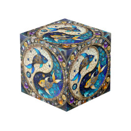 Cubo Zodiac - Pisces Fish Yin y Yang