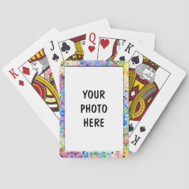 Cubos Pastel personalizado - Cartas para jugar en 