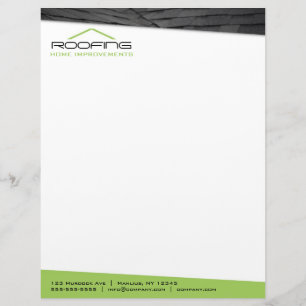 Cubrir el papel con membrete profesional