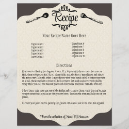 cuchara de hormigón vintage cocina comida menú de 