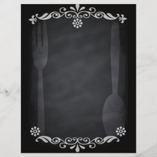Cuchara de la horquilla de la cocina del menú de e