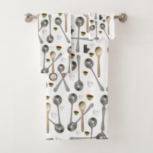 Cucharas para toallas de baño
