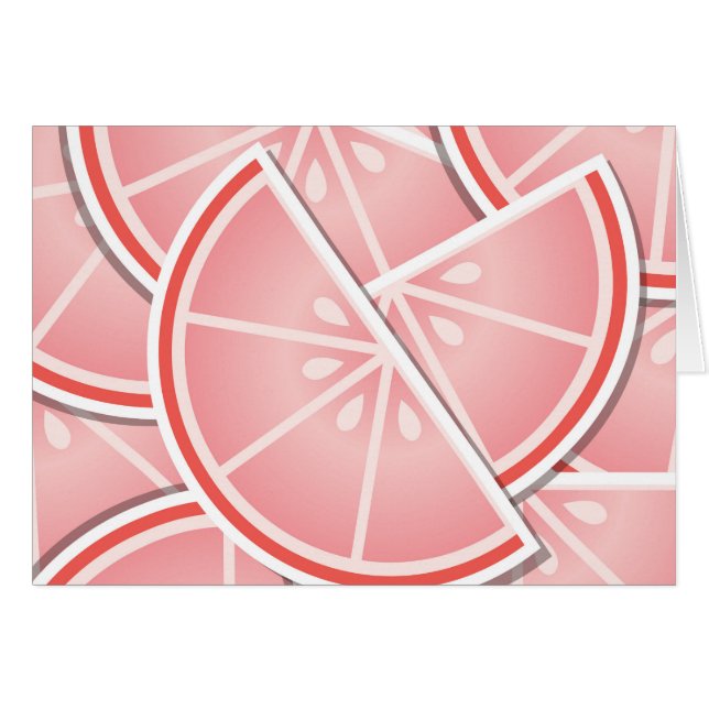 Cuchillas de pomelo rosa funky (Anverso (Horizontal))