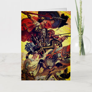 Cuchulain en la batalla